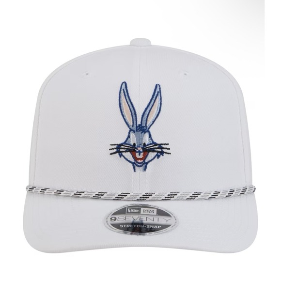 New Era Other - Bugs Bunny Looney Tunes New Era Rope 9SEVENTY Stretch-Snap Adjustable Hat White